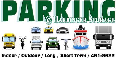 Outdoor parking for boats, RVs, large equipment, trailers - long and short terms. 