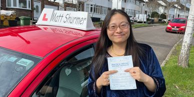 Matt Shurmer Driving School Orpington Local Customer Review
