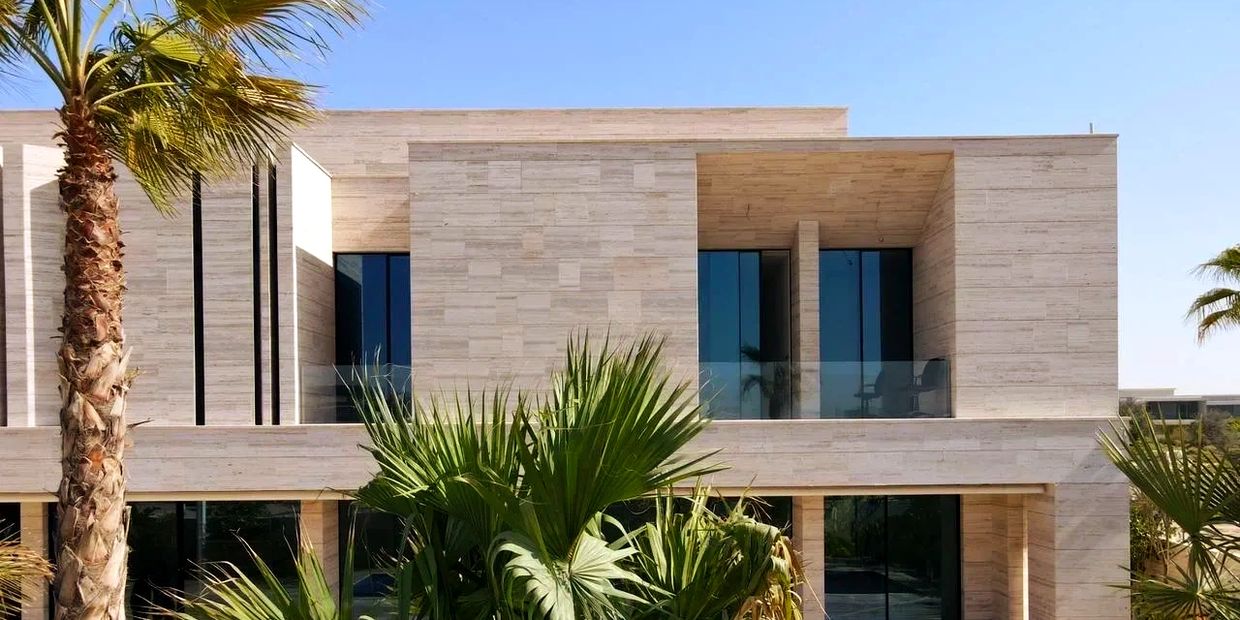 Dubai Hills Travertine supply apply -ALHADEER MARBLE & STONE FACTORY - SHARJAH - DUBAI/ الهدير للرخام