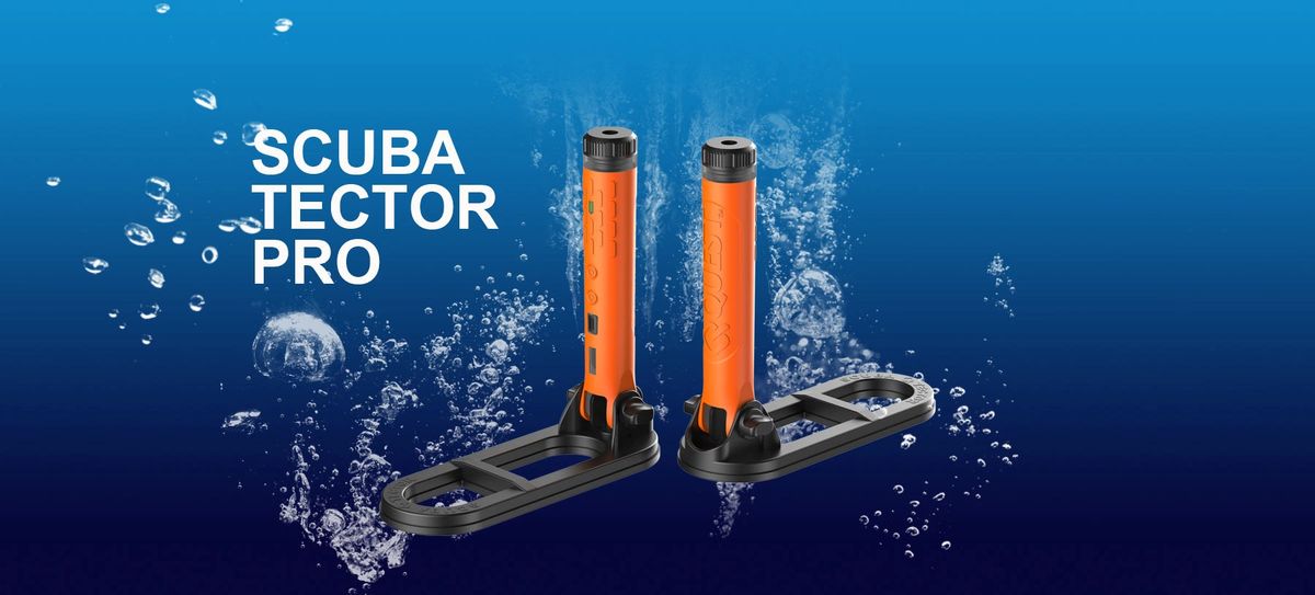 Quest Scuba Tector Pro - Fully submersible handheld metal detector