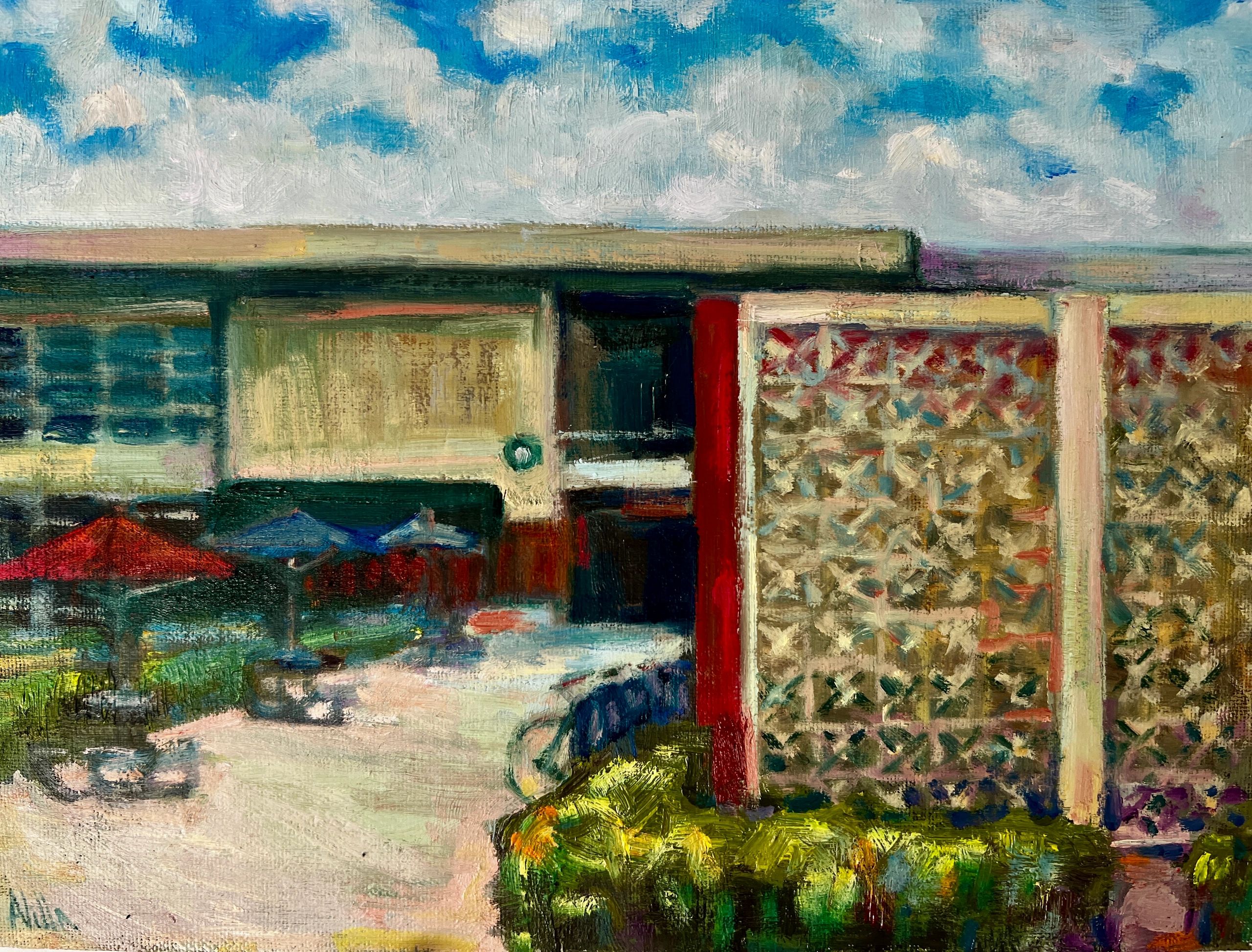 Florida landscape painted by Anna Villa