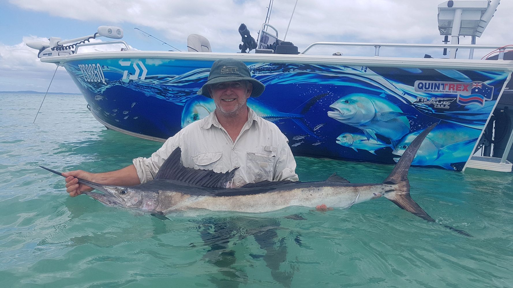 Juvenile Marlin fish