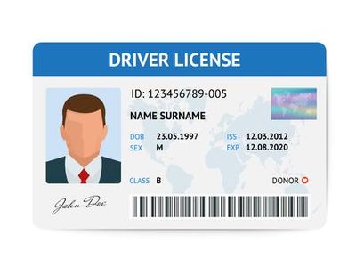 image of driver's license to advertise online driver's ed in sacramento