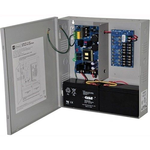 Altronix AL600ULPD8CB Power Supply/Charger, 8 Fused Outputs, 12/24VDC