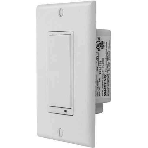 Linear WS15Z5-1 GoControl Z-Wave Smart Wall Switch, Remove On/Off ...