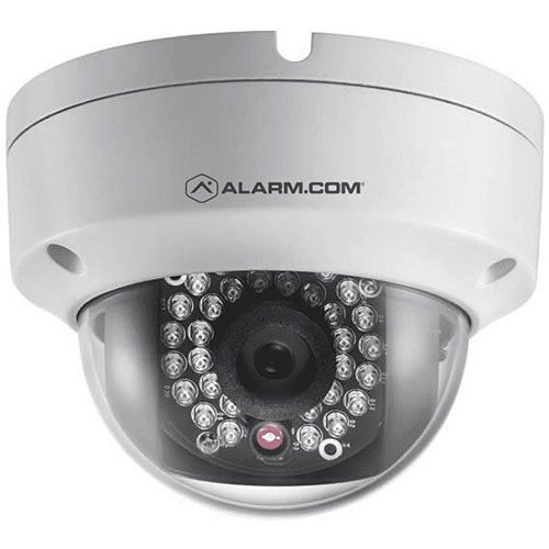 Alarm.com ADC-VC826 Indoor/Outdoor Dome Camera, 1080p HD, PoE, IR Night  Vision