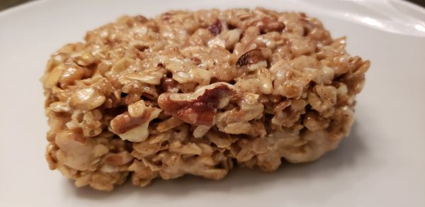 #puffedrice #ricecrispytreats #oats #nuts #marshmallows #granola