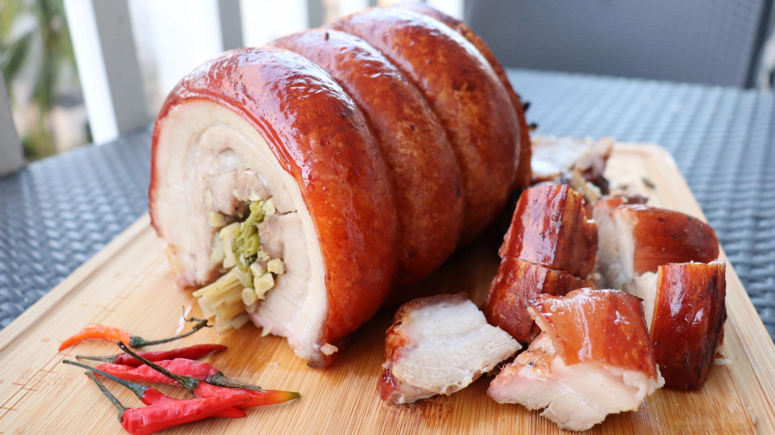 Filipino Lechon Pork Belly Roll Is Nothing Short of Spectacular.