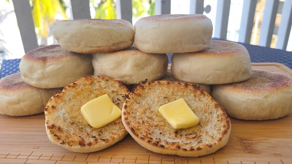 Beautiful and Delicious English Muffins.