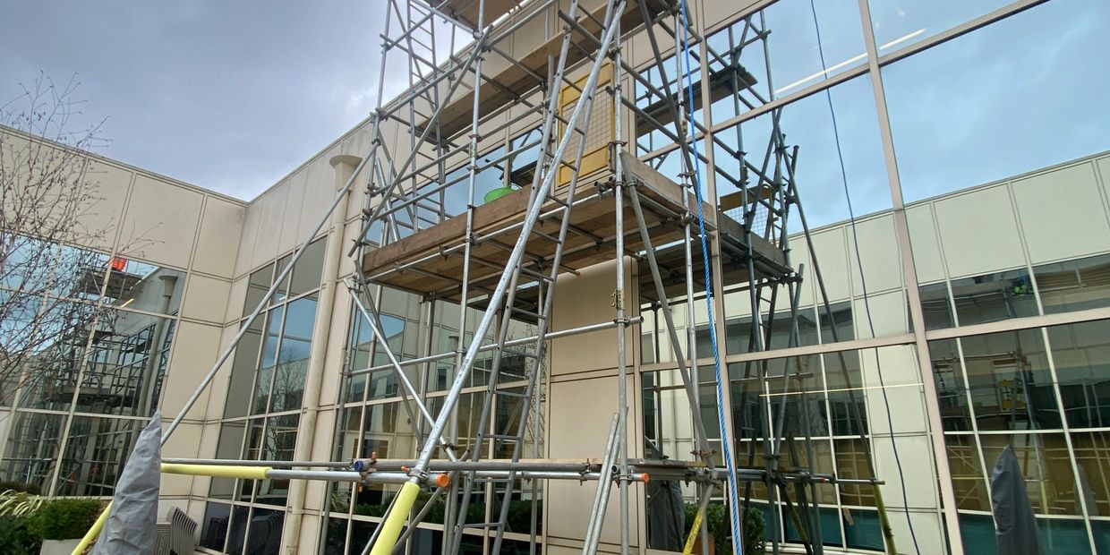 Access tower scaffold tube and fitting