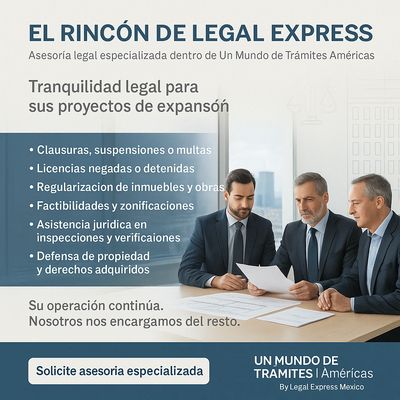 Programa de Protección Civil Ciudad de México, clausuras y defensas abogados gestores, alineación 