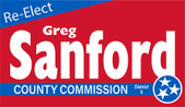 Greg Sanford 
for Williamson County Commissioner, 
District 5