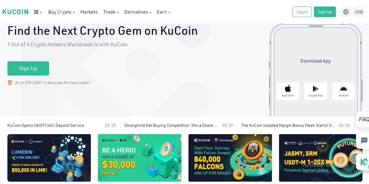 kucoin login