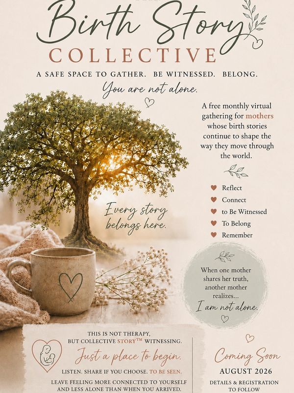 Birth Story Collective: A supportive virtual gathering for mothers.