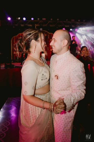 No words, only a promise—forever captured at a luxury destination wedding in Goa.