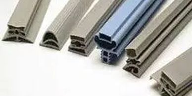 Various rubber sealing strips for doors or windows.