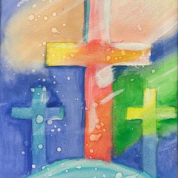 Painting by Elyssa Blake Age 9 -Children's Church
Courageous Creators Sunday School
