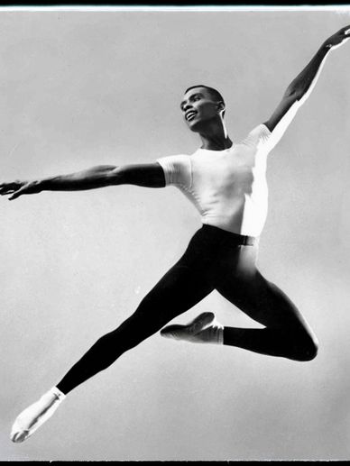 Arthur Mitchell just black frame