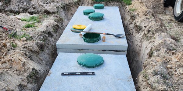 This is a 800 gpd drip system in the process. 