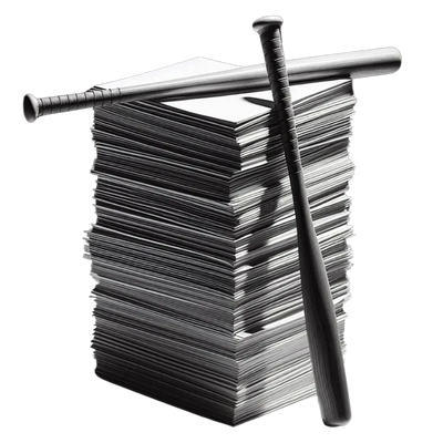 papers documents and baseball disciplinary