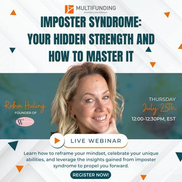 Robin Huling Webinar on overcoming imposter Syndrome