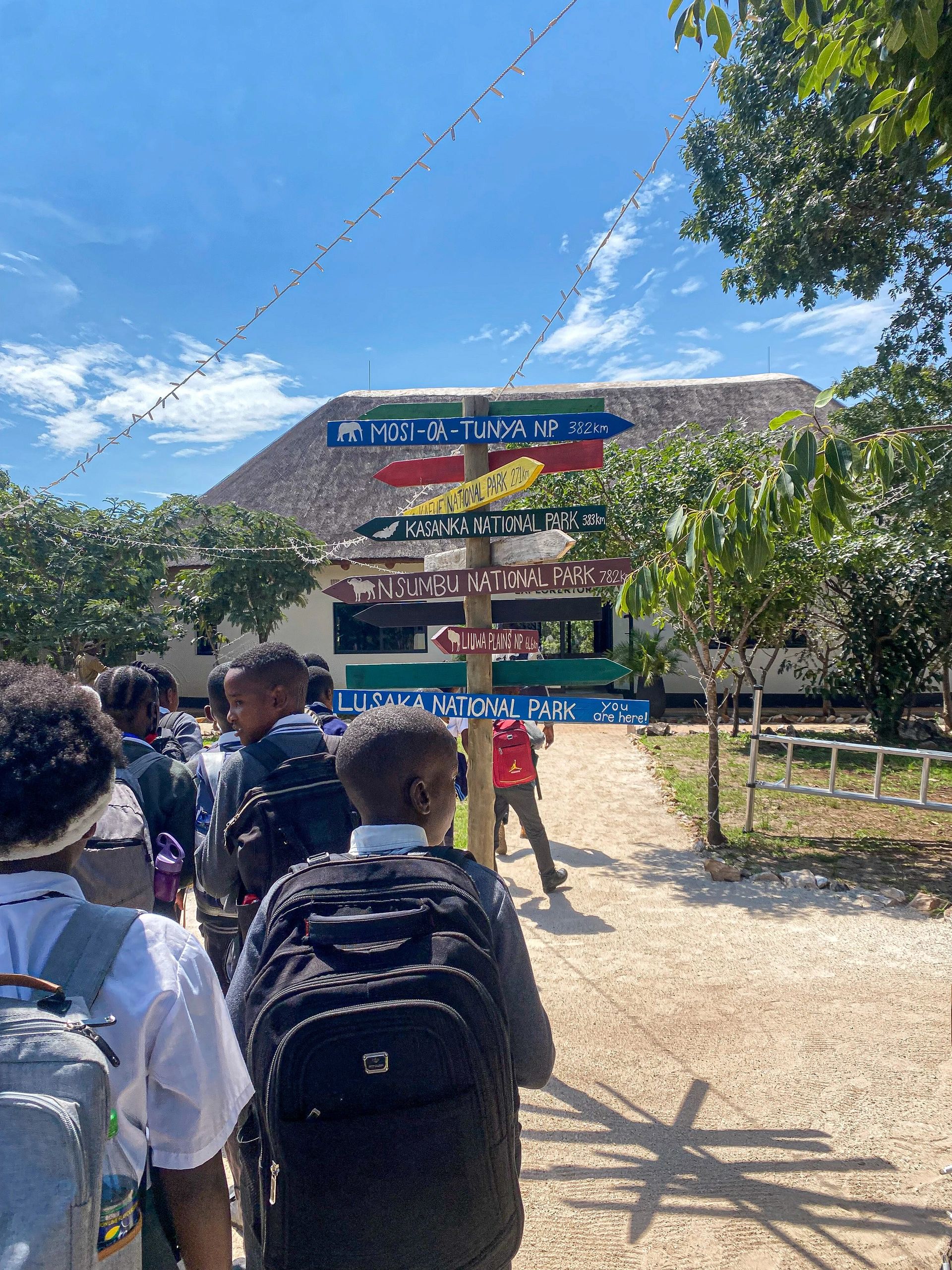 Visit to Wildlife Park  arrival  