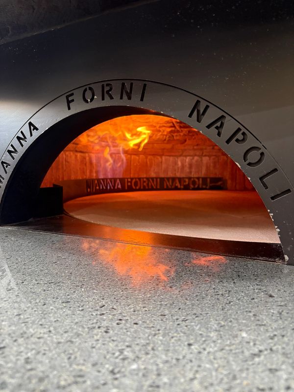 Imported wood fired oven from Naples, Italy