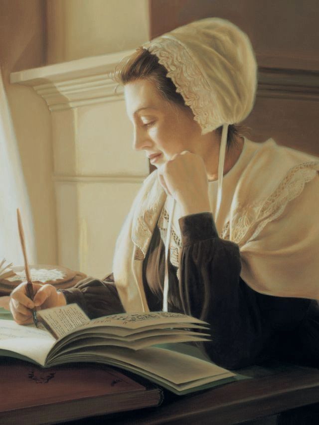 скромное венчание. православная женщина. художник maria zeldis. православная девушка в платке. благочестивая жизнь.