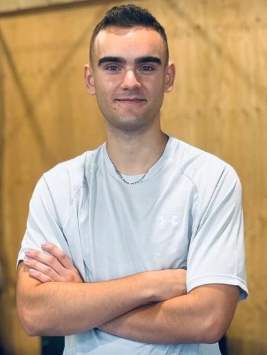 Emerick Poupart. Entraîneur à la station athlétique de St-Bruno