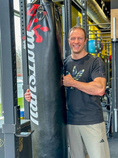 Nicolas Mutschler Larson, entraîneur à la station athlétique de St-Bruno.
