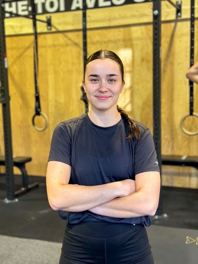 Roxane Vincent, entraîneure à la station athlétique de St-Bruno