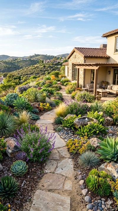 San Diego Xeriscape Landscaping in Carmel Mountain Ranch