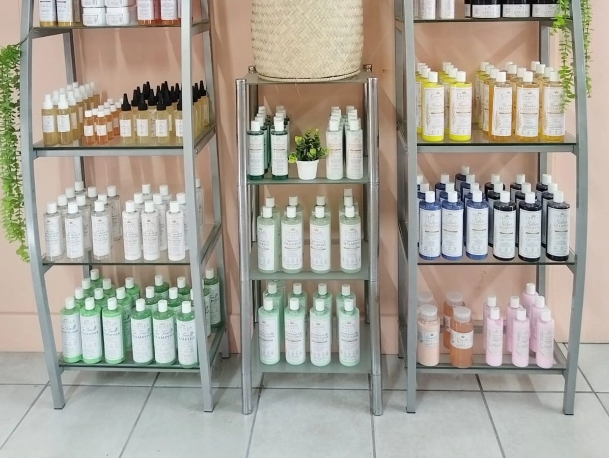 Every queen deserves products as unique as her hair journey. Your crown awaits.