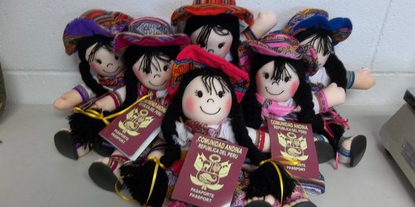 Peruvian Passport Dolls