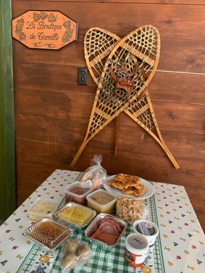 repas de cabane à sucre pour emporter