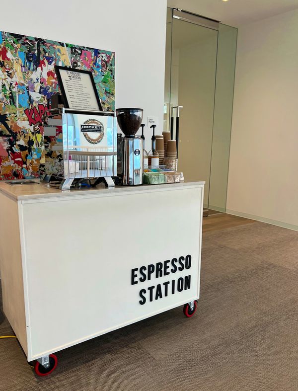 Mobile Coffee Cart Catering / Barista Services /Coffee Cart Rental / Mobile Espresso Bar/Coffee Cart
