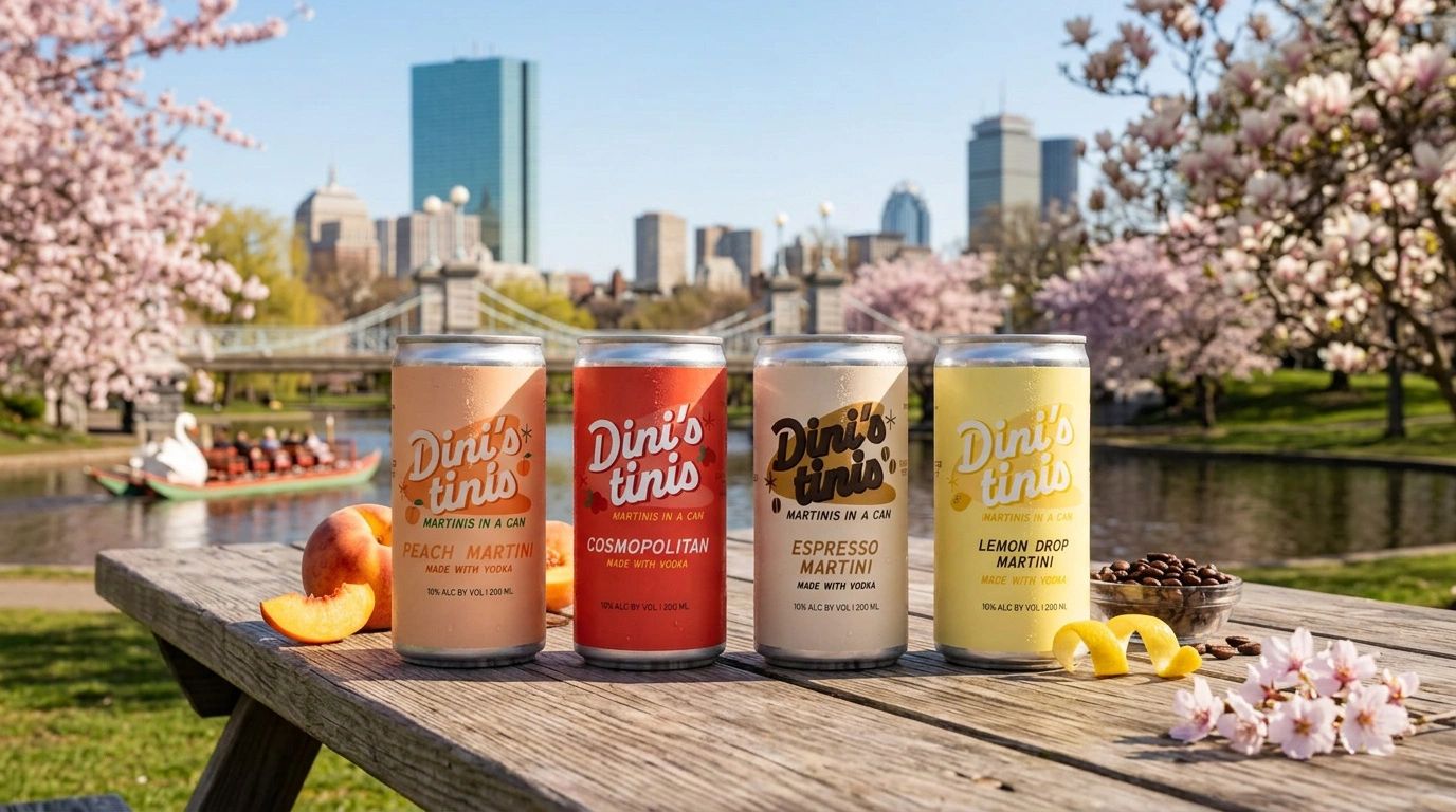 Cosmopolitan Martini in a Can