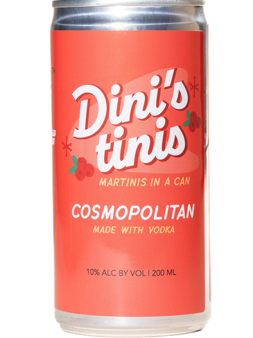 Cosmopolitan Martini in a can by Dinis tinis