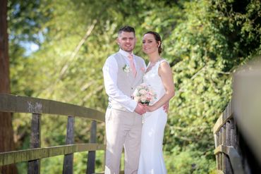 Wedding Photographer in Birmingham and Solihull. Couple's posed in Solihull.
