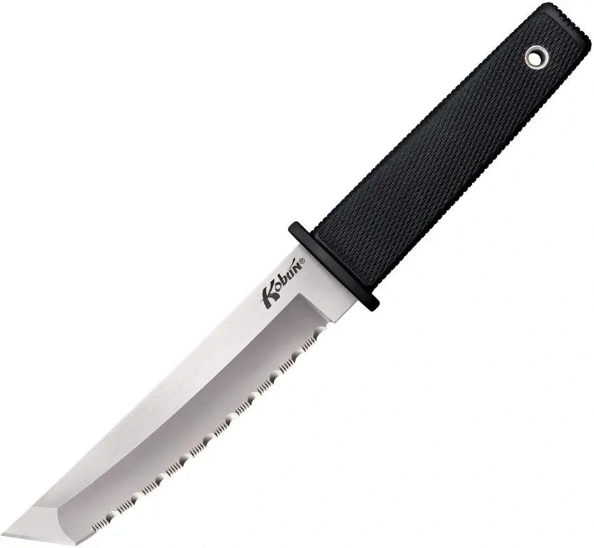 Fully Serrated Kobun Fixed Blade Cold Steel