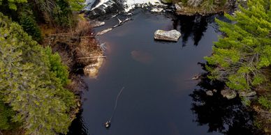 Algonquin park fly fishing guide brook trout ottawa ontario bass drift boat valley speckled