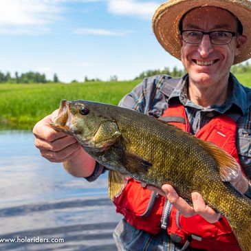 algonquin park fly fishing guide drift boat ontario ottawa valley bass smallmouth brook trout