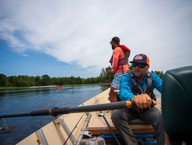 algonquin park drift boat ontario fly fish ottawa valley guide learn brook trout bass jeff jackson