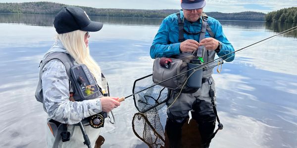 algonquin park fly fishing learn to brook trout drift boat learn to casting lesson ottawa valley