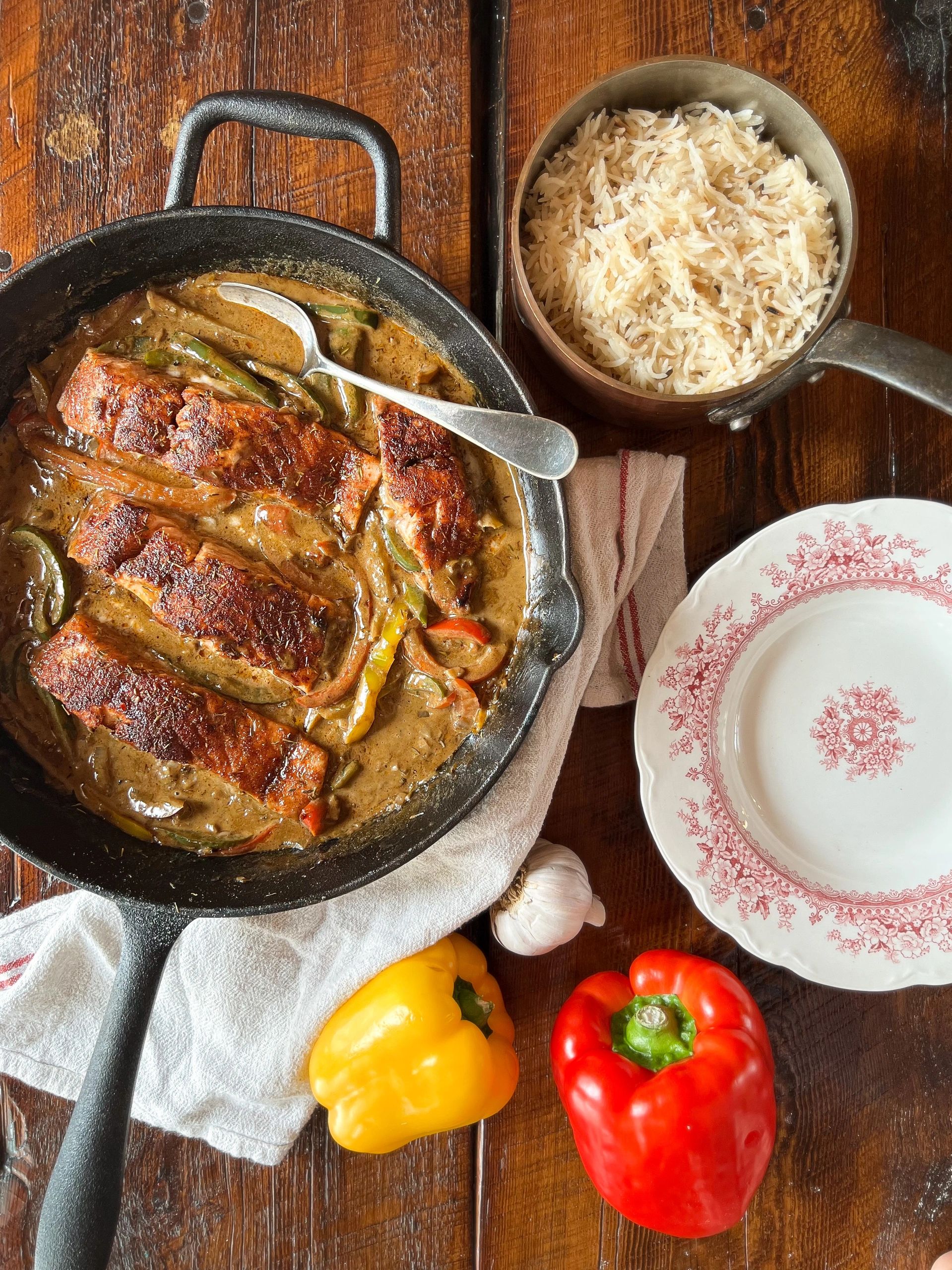 Saumon Rasta (à la jamaïcaine)