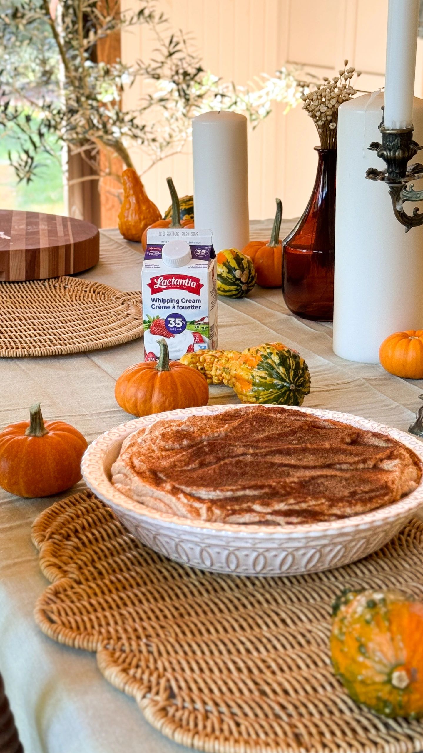 Tiramisu à la citrouille épicée