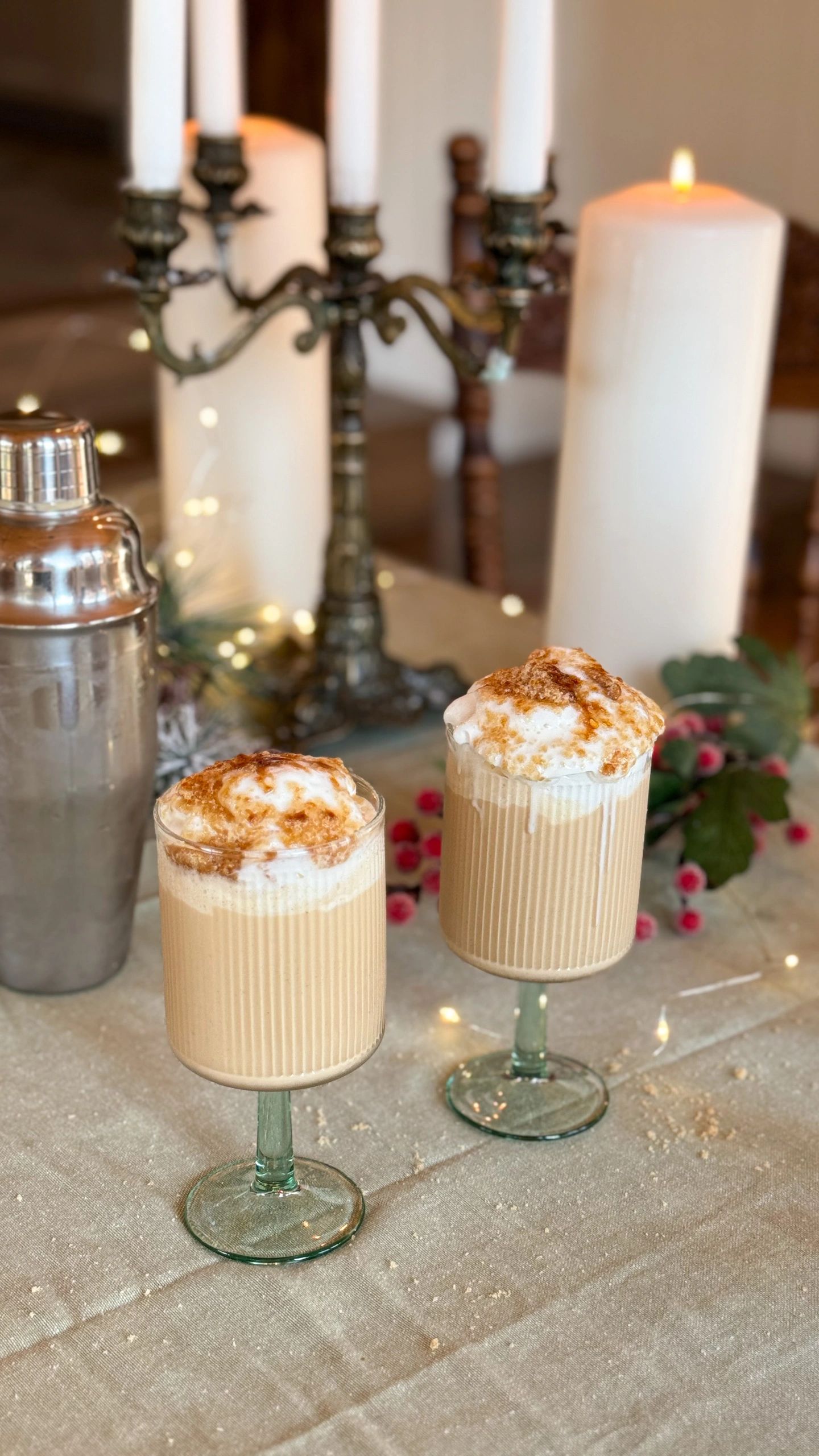 Cocktail café au lait de poule