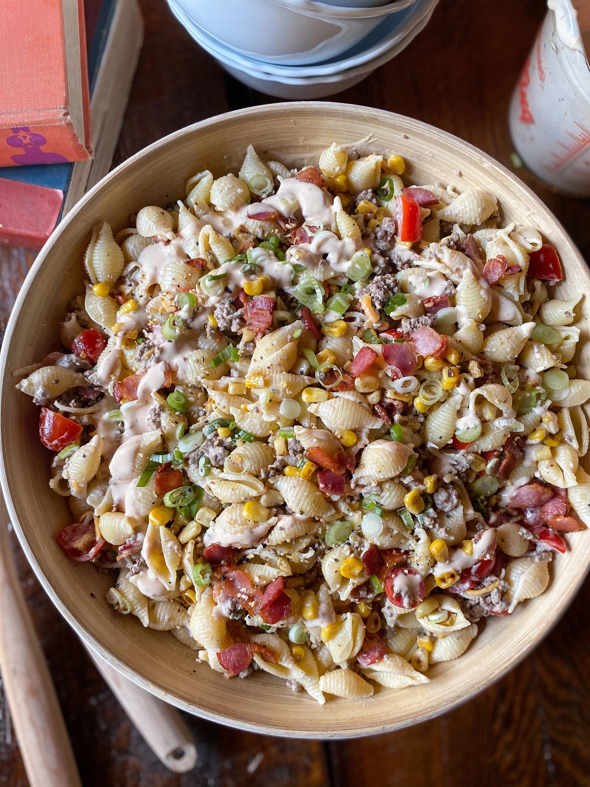 Salade de pâte “cowboy”