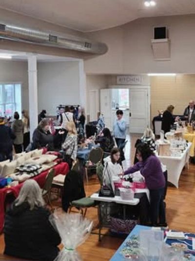 Rent the Depew Community Center for an indoor craft fair or vendor market.