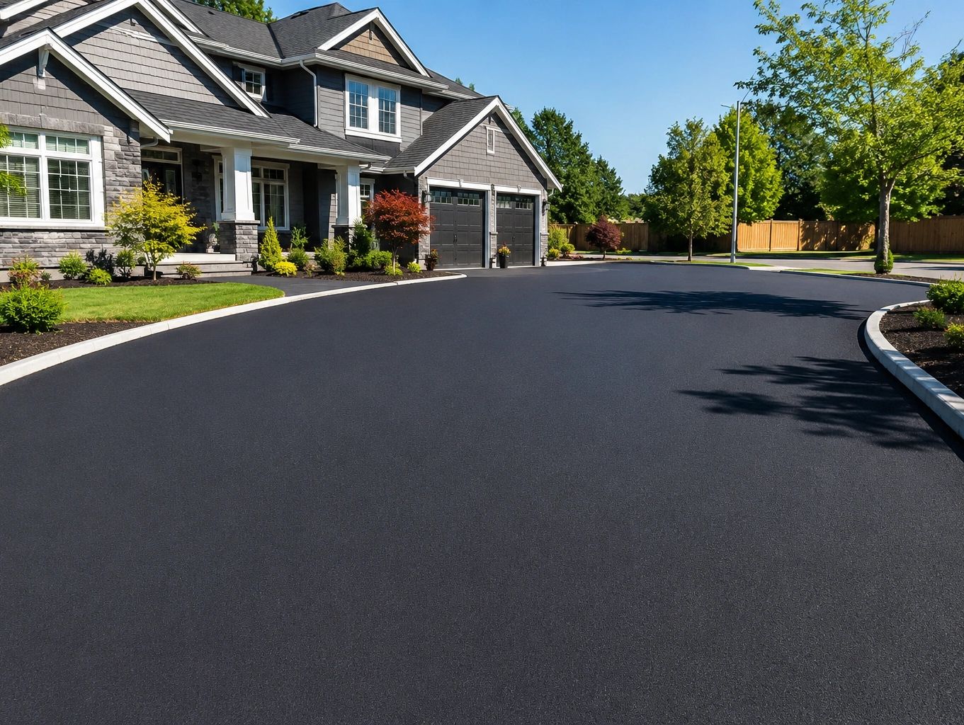 Professional asphalt installation services in Richmond BC driveway paving project